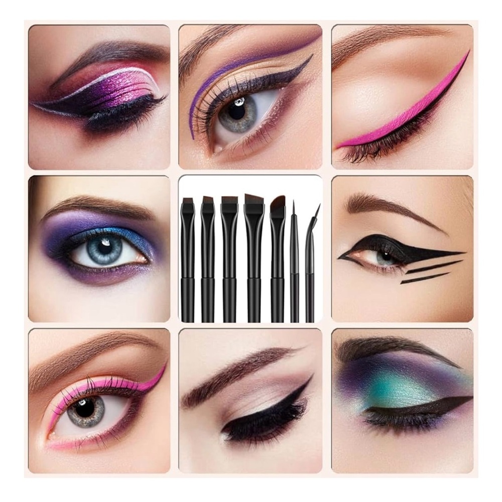 $8 Add-On 🆕Professional Precision Eyeliner Brushes Set